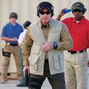 NWT 5.11 Tactical Vest Khaki Hunting Fishing Utility Range IDPA Shooting Vest